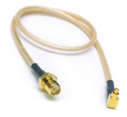 Перехідник кабельний RP SMA (female)-MMCX-25