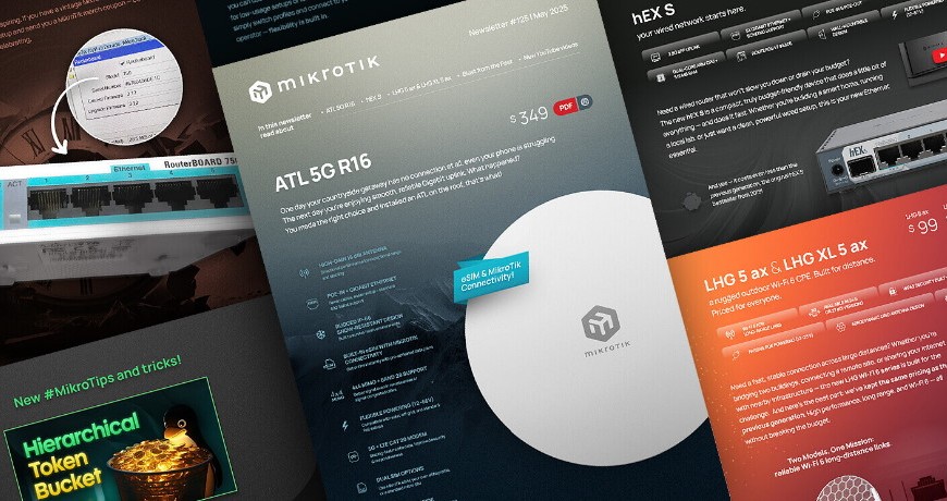 MikroTik Newsletter, май 2025 (#125)