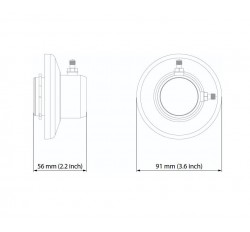 TwistPort Adaptor with RP-SMA Connectors 6 GHz (TPA-SMA6)