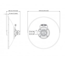 5+6GHz Wideband UltraDish, 4-pack UD29WB-4PACK