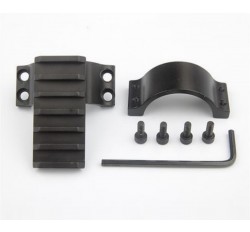 Mount for riflescope, d: 30mm with weaver rail (MR-01SW)