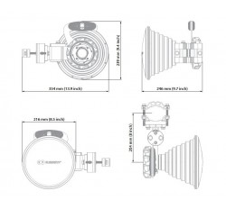 6 GHz 30° Symmetrical Horn WB SH30WB