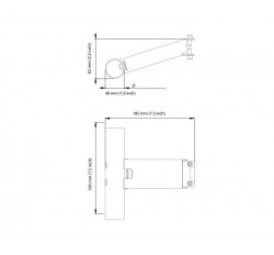 Bracket for Tachyon TNA-305X / Universal (BR-WG3)